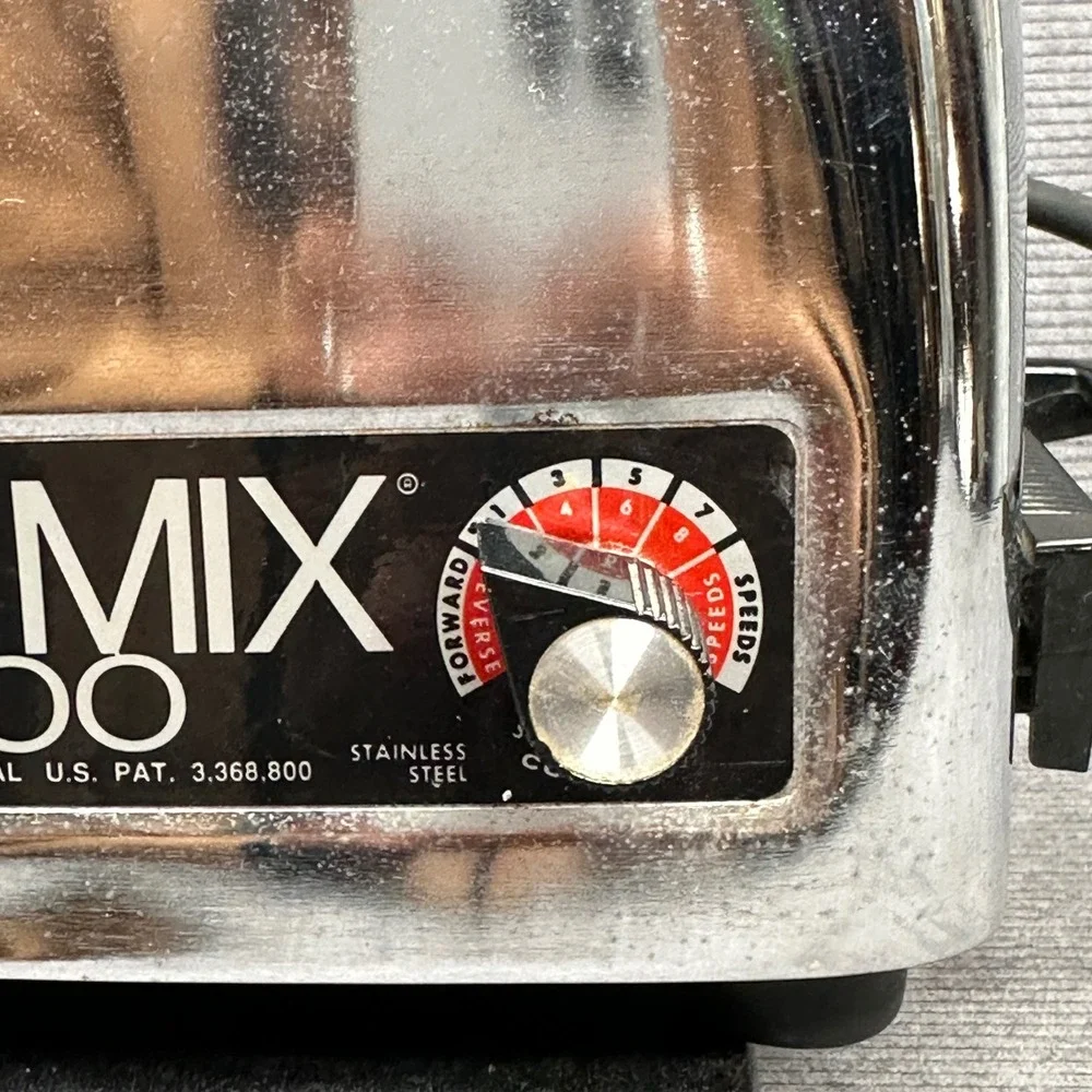 Vita Mix‎ 3600 Vintage Blender Motor Base Stainless Steel Heavy Duty Chrome